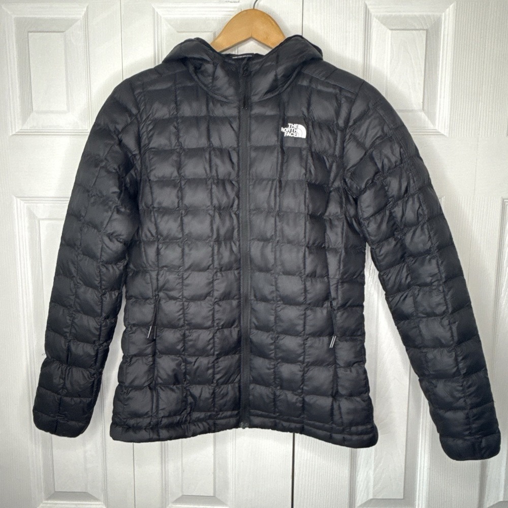 The North Face ThermoBall Eco Hoodie 2.0 Jacket Women S Black Insulated NWOT